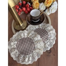 Nurgita Home Fisto Fırfırlı Duck Keten Kokteyl Peçete (2 Adet)