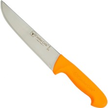 MiraLive Sürmene Cumhur Çelik 61140 Kasap Kurban Bıçağı, 20 Cm, Kaymaz Sap