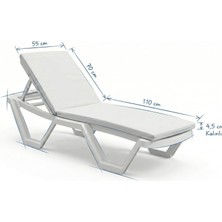 Form Outdoor Imperteks Şezlong Minderi