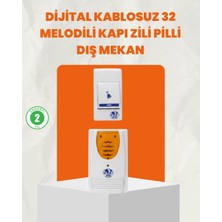 Calperia Kablosuz Kapı Zili Ev ve Ofis Için Konforlu Çözüm