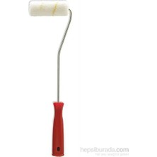 Dekor Parmak Rulo Kırmızı Renk 10 cm Boya Uygulama 