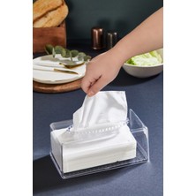 Pazarika Kristal Boncuklu Peçete Organizeri Dekoratif Peçetelik