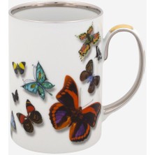 Vista Alegre Butterfly Parade Beyaz Porselen Kupa 350 ml