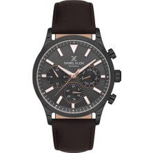 Daniel Klein DK.1.13745-5 Exclusive Deri Kordon Fonksiyonlar Aktif Kahverengi Erkek Kol Saati