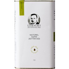 Ethem Bey Zeytinyağları Ethem Bey Erken Hasat Organik Natürel Sızma Zeytinyağı 3 L Teneke