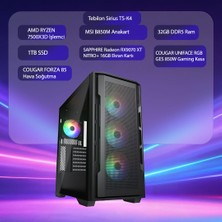 Tebilon Amd 7500X3D-SAPPHIRE Radeon RX9070 Xt NITRO+B850M DDR5-1TB-32GB