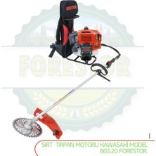 Kawasaki TJ53 Forestor 3.0 Hp Benzinli Sırt Tırpan