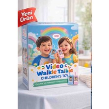 Yeni Nesil Eğitici Çocuk Telsizi, görüntülü konuşma, Şarj edilebilir – USB Kablolu