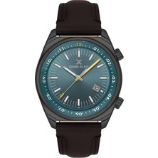 Daniel Klein DK.1.13814-5 Deri Lordonlu Suya Dayanıklı Çelik Kaplama Kahverengi Erkek Kol Saati