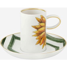 Vista Alegre Amozonia Beyaz Porselen Kahve Fincanı 100 ml