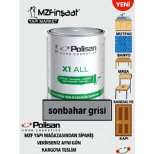 Polisan X1 All Her Yeri Istediğini Boya-Çizilmez-Yıkanabilir-Isıya Dayanıklı-Kokusuz 0,75 L