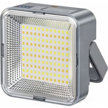 Tanto Bushcraft Güneş Enerjili Cob LED Kamp Lambası | Powerbank Özellikli, Flaşör Modlu, Mıknatıslı, Askılı, USB Şarjlı Çok Fonksiyonlu Projektör