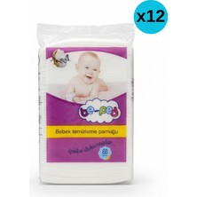 Medas Life Beped Bebek Temizleme Pamuğu 60'lı 12 Paket (1.kalite)