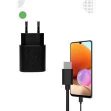 Gampus Typec To Typec Pd 25W Süper Hızlı Şarj Cihazı Şarj Aleti ve Kablosu 25W Süper Hızlı Şarj
