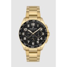 Daniel Klein DK.1.13842-4 Exclusive Tüm Fonksiyonları Aktif Çelik Kaplama Altın Renk Erkek Kol Saati