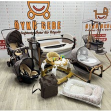 Öykü Bebek Dunyası 13 Parça Yeni Doğan Bebek Çeyiz Seti Full Set