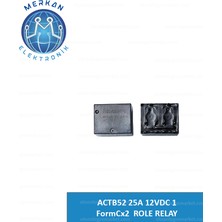 ACTB52 25A 12VDC 1formcx2  Role Relay(1 Adet) Orijinal Oto Beyin Tamir Entegreleri Merkan Elektronik