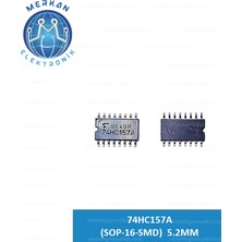 74HC157A (Sop-16-Smd)  5.2mm (1 Adet) Orijinal Oto Beyin Tamir Entegreleri Merkan Elektronik