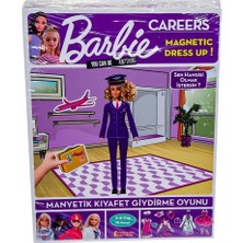 Depozee 1918 Dıytoy Barbie Careers Manyetik Kıyafet Giydirme Oyunu / 3-8 Yaş