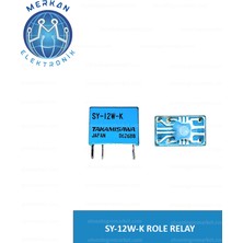 SY-12W-K Role Relay(1 Adet) Orijinal Oto Beyin Tamir Entegreleri Merkan Elektronik