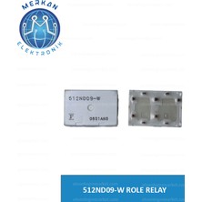 512ND09-W Role Relay(1 Adet) Orijinal Oto Beyin Tamir Entegreleri Merkan Elektronik