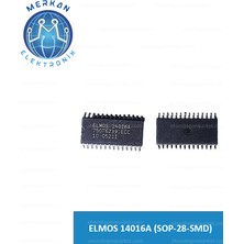 Elmos 14016A (Sop-28-Smd)(1 Adet) Orijinal Oto Beyin Tamir Entegreleri Merkan Elektronik