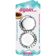 Birpa Metal Turta Kek Kalıbı 3'lü