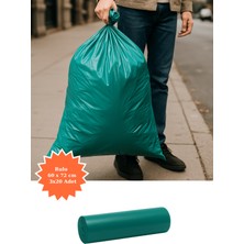 Plas+Plus Yeşil Rulo Çöp Poşeti 60X72 cm 3X20 Adet Ev Mutfak Iş Ofis Avantajlı Paket