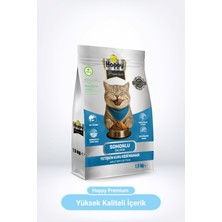 Happy Somonlu Kuru Kedi Maması 1,5 kg