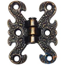 MiraLive Zamak Kelebek Menteşe - Küçük, 30X40MM, Oksit, 100 Adet