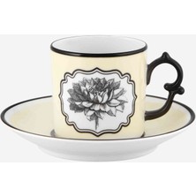 Vista Alegre Herbariae Sarı Porselen Kahve Fincanı 115 ml