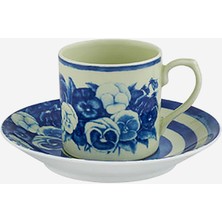 Vista Alegre Meaning Mavi Porselen Kahve Fincanı 85 ml