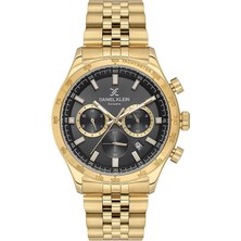 Daniel Klein DK.1.13851-4 Exclusive Fonksiyonlar Aktif Çelik Kaplama Siyah Erkek Kol Saati