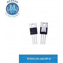 BTS333 (TO-220-ZİP-3)(1 Adet) Orijinal Oto Beyin Tamir Entegreleri Merkan Elektronik