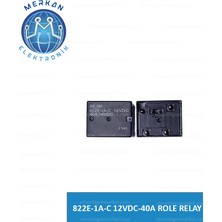 822E-1A-C 12VDC-40A Role Relay(1 Adet) Orijinal Oto Beyin Tamir Entegreleri Merkan Elektronik