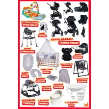 Öykü Bebek Dunyası Lucca Truva Yeni Doğan Bebek Çeyizseti (35 Parça) Her Bebeğin Öyküsüne Bir Dokunuş