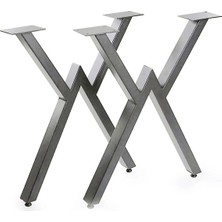 BafArt 72 cm Çapraz Metal Ayak 2 Adet