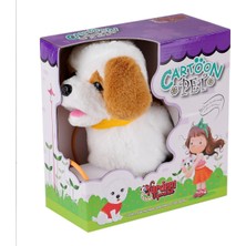 Depozee PFT-B019 Yürüyen Tasmalı Peluş Köpek