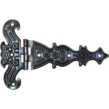 MiraLive Dekoratif, Sac Tek Kuyruklu Menteşe - 69X102 Mm, Büyük, Eskitme, 1 Adet