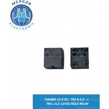 Tıanbo 12 V Dc- Trs D-S-Z   =  Trs L-S-Z 12VDC Role Relay(1 Adet) Orijinal Oto Beyin Tamir Entegreleri Merkan Elektronik