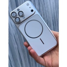 Pirok Store iPhone 14 Promax Magsafe Uyumlu Darbeye Dayanıklı ( 17 Promax Dönüşüm Kılıf ) Ultra Ince Pc Premium Telefon Kılıfı