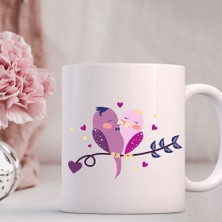 Lavanta Tasarım Sevgililer Günü Temalı Kupa 15