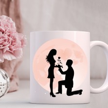 Lavanta Tasarım Sevgililer Günü Temalı Kupa 16