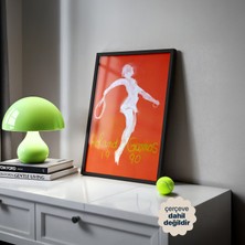 Persona Istanbul Roland Garros 1990 - Toprak Kortun Ruhu Tenis Posteri (Çerçevesiz)