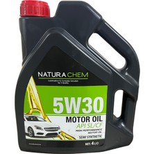 Naturachem 5W-30 Yüksek Performanslı Motor Yağı 4 Litre