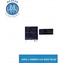G5PA-1 Omron 12V Role Relay(1 Adet) Orijinal Oto Beyin Tamir Entegreleri Merkan Elektronik