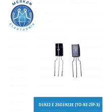 D1922 E 2SD1922E (To-92-Zip-3)(1 Adet) Orijinal Oto Beyin Tamir Entegreleri Merkan Elektronik