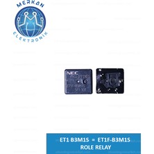 Et1 B3M1S  =  ET1F-B3M1S Role Relay(1 Adet) Orijinal Oto Beyin Tamir Entegreleri Merkan Elektronik