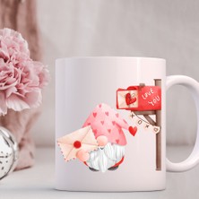 Lavanta Tasarım Sevgililer Günü Temalı Kupa 5