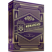 Monarch Purple Koleksiyoner Iskambil Oyun Kağıdı Kartları